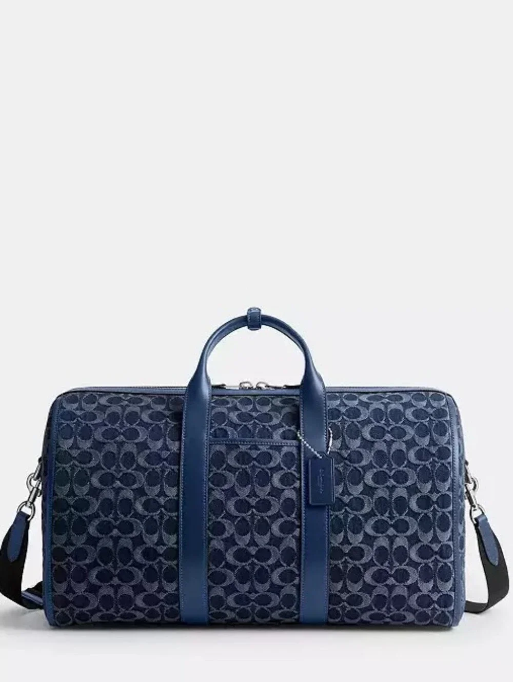 Coach Gotham Duffle Bag 45 In Signature Denim
